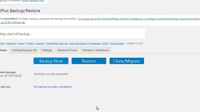 How to Backup WordPress Website - Updraft Plus [AskJoyB] смотреть онлайн