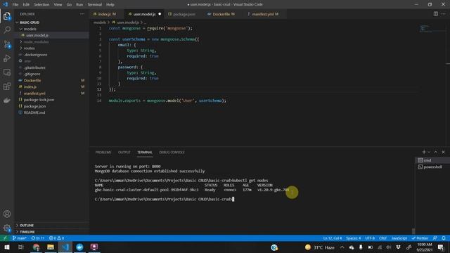 Basic CRUD w/ ExpressJS MongoDB on GKE смотреть онлайн