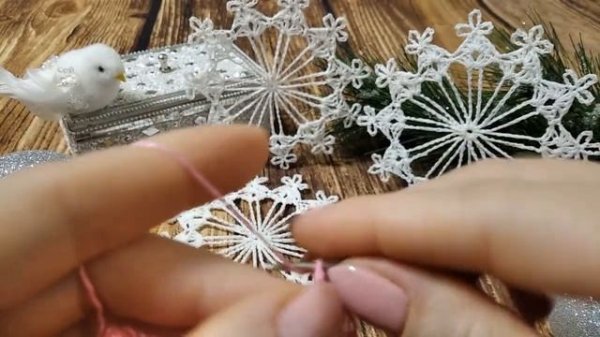 СНЕЖИНКА крючком /SNOWFLAKE crochet ❄️