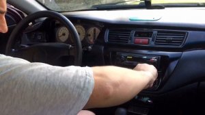 Разбор пластика торпеды lancer 9.