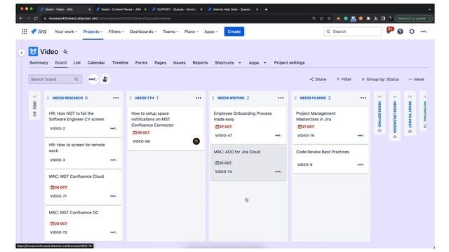 How to use Jira for Video Production Process Management | Demo from Move Work Forward смотреть онлайн