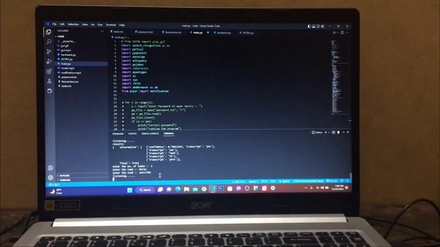 I made Jarvis Using Python Programming Language || Icris Studio смотреть онлайн
