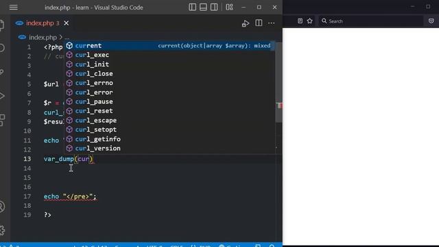 15 - learn php | Curl تعلم смотреть онлайн