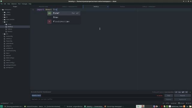 Tutorial App Newspaper – React Native + Laravel + API Part 4: React Navigation. смотреть онлайн