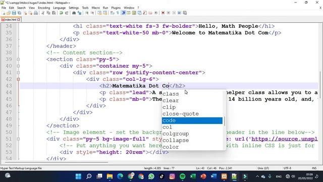 Part 1 : Tutorial Desain Web Menggunakan Start Bootstrap - Pemrograman Desain Web смотреть онлайн