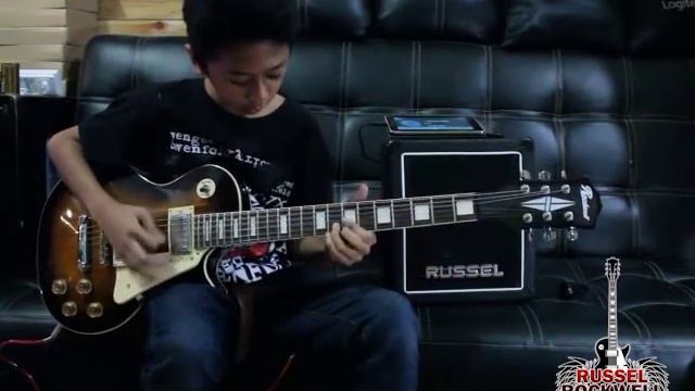 testing blues speed w/ Ampli Russel RDG20 смотреть онлайн