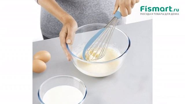 Покупки для кухни | Кухонные аксессуары: обзор Венчик со скребком 2-в-1 Joseph Joseph Whiskle 20094 смотреть онлайн