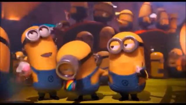 Pharrell Williams - Yellow Light (Minions Music Video) смотреть онлайн