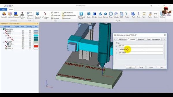IMS post processor - CNC Post Processing tutorials | 3 axis machine