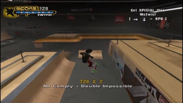 Tony Hawks Underground 2 Novice- Do a real combo! 1,2! смотреть онлайн