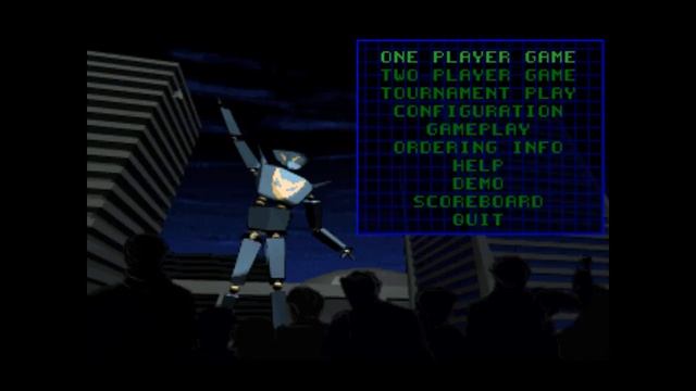 One Must Fall 2097 - Intro + main menu смотреть онлайн