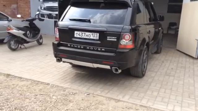 Тюнинг Краснодар спорт выхлоп Range Rover 5.0 бензин (tuning-elite.com) смотреть онлайн