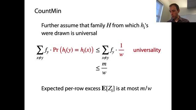 CountMin sketch, part 2: proving error bound смотреть онлайн