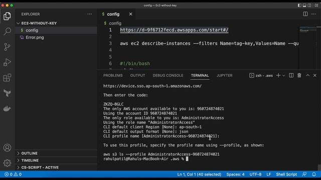 How to access Ec2 using AWS-CLI | Access AWS Ec2 without key смотреть онлайн