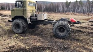 Испытание ГАЗ-66 + 2UZ-FE (1-я серия)