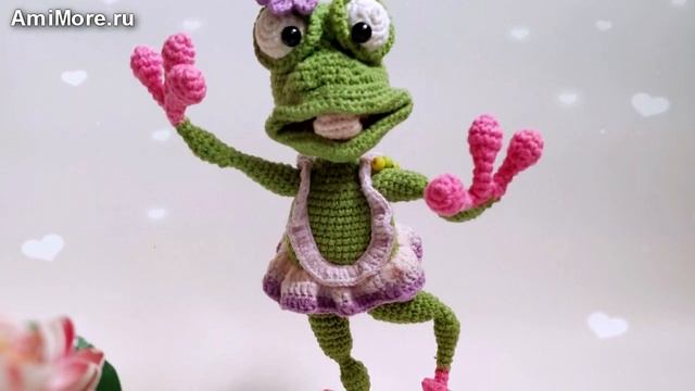 Амигуруми: схема Лягушка Тори. Игрушки вязаные крючком - Free crochet patterns. смотреть онлайн