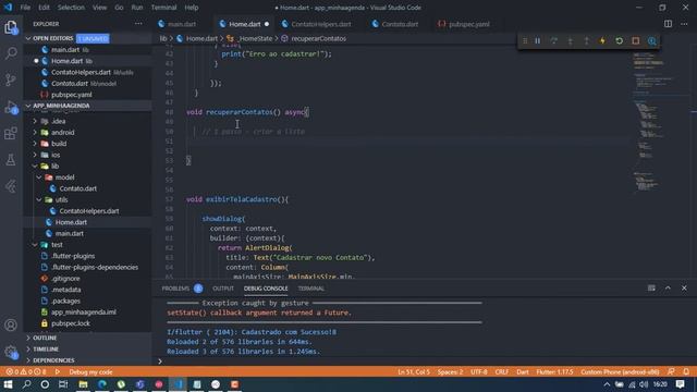 Aula Flutter - Como Manipular o SQLITE Listando Dados смотреть онлайн