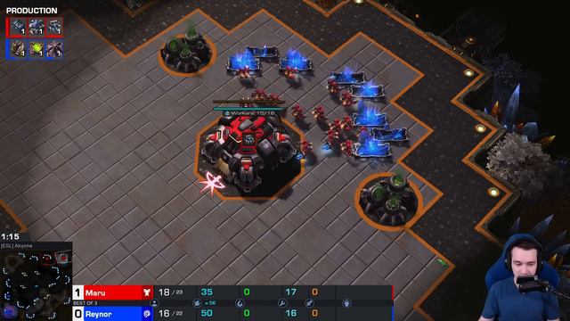 Maru's MASS FACTORY Mech Terran! $500,000 StarCraft 2 Tournament смотреть онлайн