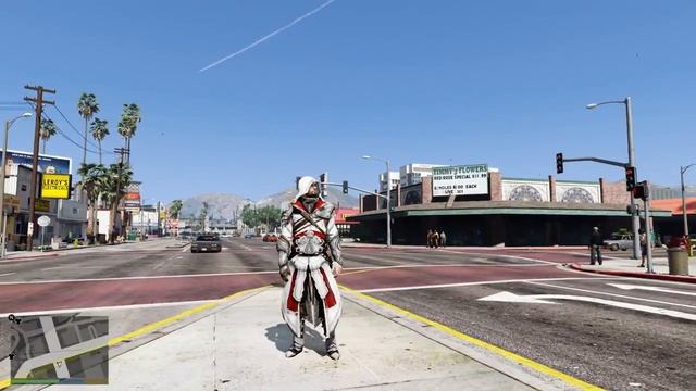 GTA 5 mod Ezio Assassin's Creed - ГТА 5 моды - установка и обзор мода смотреть онлайн