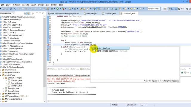 S15 Upload File3 using Robot Class смотреть онлайн
