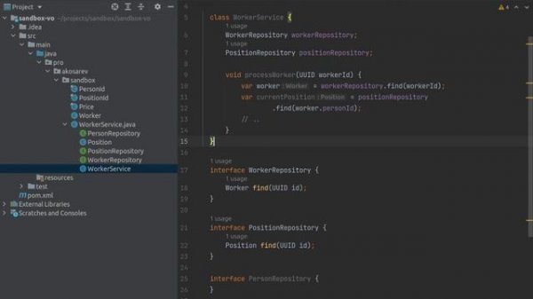Value Object в Java