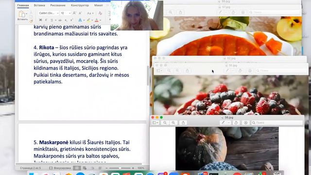 Лексика. Тема "Мягкие сыры". Minkštieji sūriai. смотреть онлайн
