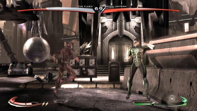 The Flash vs Green Lantern | Injustice: Gods Among Us [4K Ultra HD] смотреть онлайн