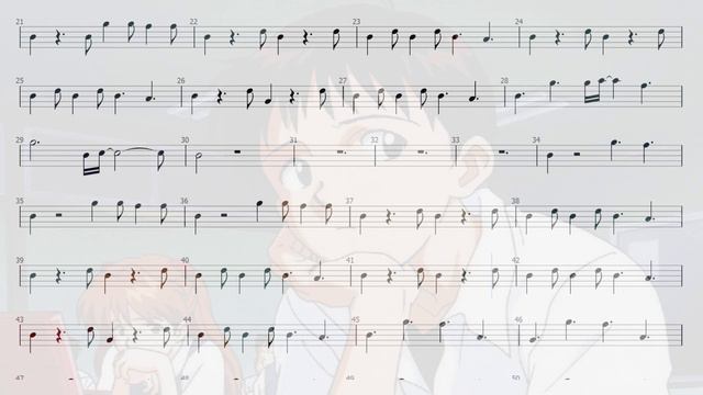 My Alcoholic Friends x Shinji Violin Partitura Sheet Music смотреть онлайн