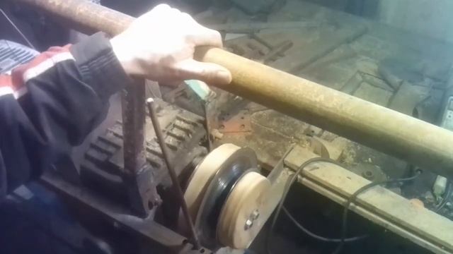 Изготовление шкива ВОМ . смотреть онлайн