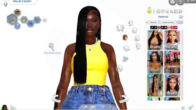 MY ENTIRE HAIR CC FOLDER | The Sims 4 | BEST BLACK/URBAN Sims 4 CC | Sim Download + CC Links | FREE