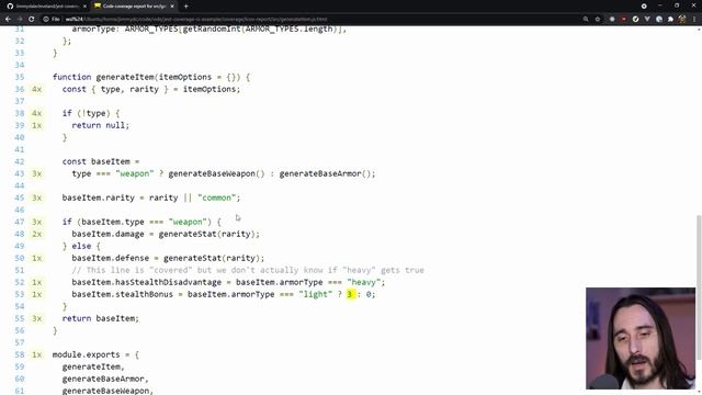 Reveal testing weakspots in your JavaScript code with Jest Coverage смотреть онлайн