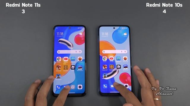 Xiaomi Redmi Note 11s Vs Redmi Note 10s | SpeedTest And Camera Comparison