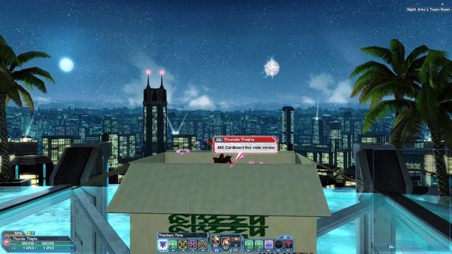 PSO2 482: Cardboard Box Emote Lobby Action смотреть онлайн