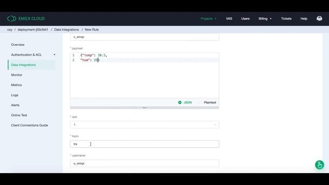Bridge device data to Kafka using the EMQX Cloud Data Integration смотреть онлайн