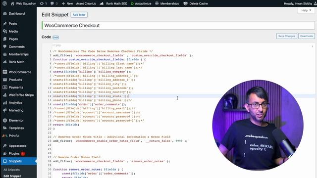 Remove WooCommerce Checkout Fields - Elementor Wordpress Tutorial смотреть онлайн