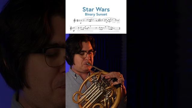 Тема силы из "Звездных войн" - соло валторны ( фрагмент ) смотреть онлайн