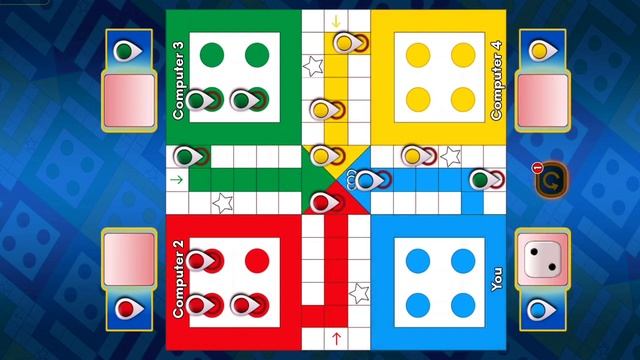 Ludo game in 4 players || Ludo games || Ludo King Game || Ludo gameplay смотреть онлайн