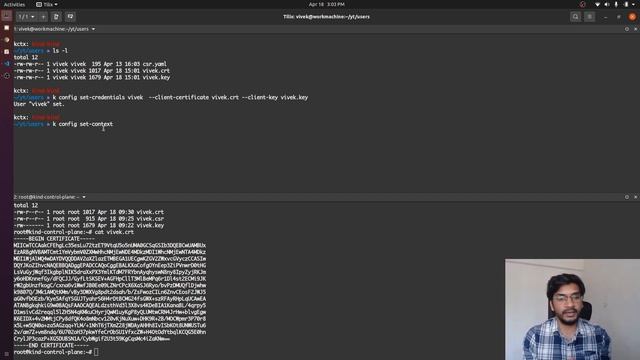 Adding users to your Kubernetes cluster | Creating client certificate and key to provide users смотреть онлайн