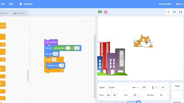 Scratch tutorials - Make It Fly смотреть онлайн