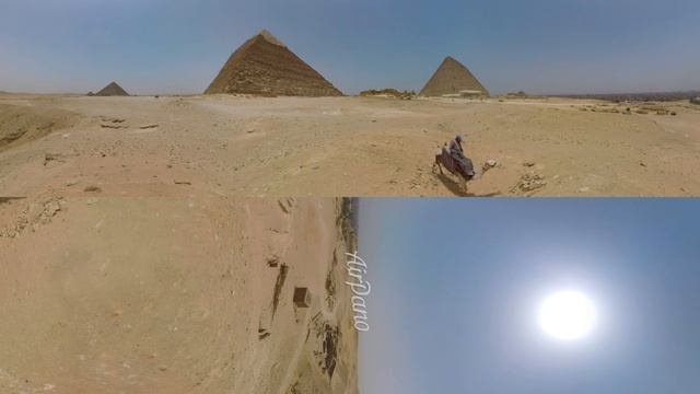360°, Egyptian pyramids, Part I. 4К video смотреть онлайн