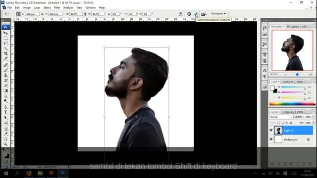 Tutorial Double Exposure PhotoShop CS 3 смотреть онлайн