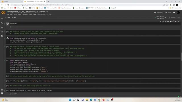 Working with Iris dataset(Pandas, Keras, TesnforFlow) смотреть онлайн
