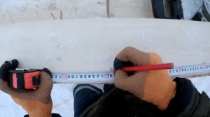 Каркасный дом своими руками. Обвязка из доски 150*50