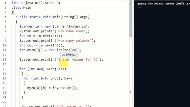 Java:Methods with 1D & 2D Arrays смотреть онлайн