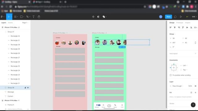 Horizontal & Vertical Scrolling - OverFlow | Figma Ep - 5 | Ui & Ux Tamil. смотреть онлайн