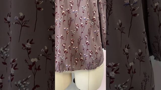 Элегантная блуза свободного кроя. Блуза с французской вытачкой и оригинальной горловинойЭлегантная б смотреть онлайн