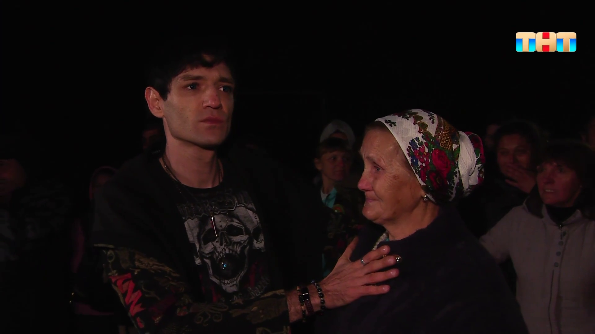 Череватый, Шевченко и Саша Шепс — Трогательная встреча со старушкой | Экстрасенсы. Битва сильнейших