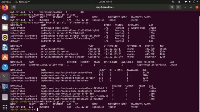 DevOps Kubernetes Creating and Running First Pod Part-05 | k8s | microk8s смотреть онлайн