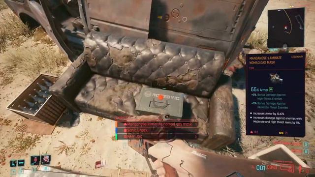 Cyberpunk 2077 FREE Legendary Nomad Gas Mask смотреть онлайн