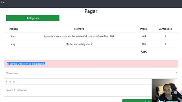Tienda Online con Bootstrap, Vue, Stripe y una Rest Api ? Actualización Master en CodeIgniter смотреть онлайн